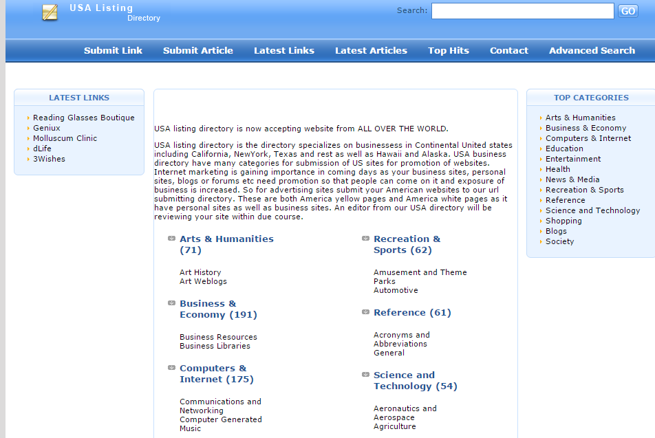 USA-Listing-Directory
