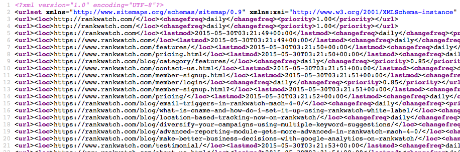 XML-Sitemap