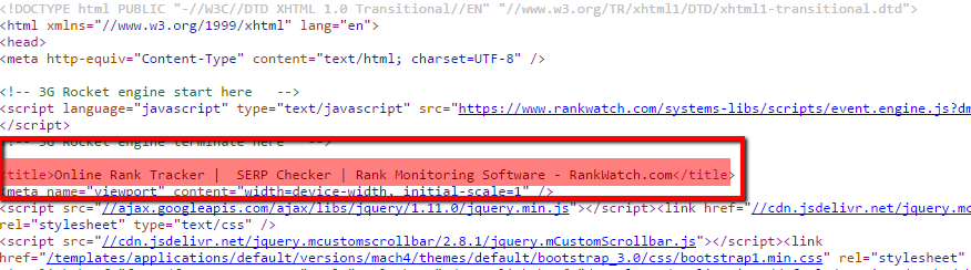 Html-coding-of-title-tag-of-RankWatch