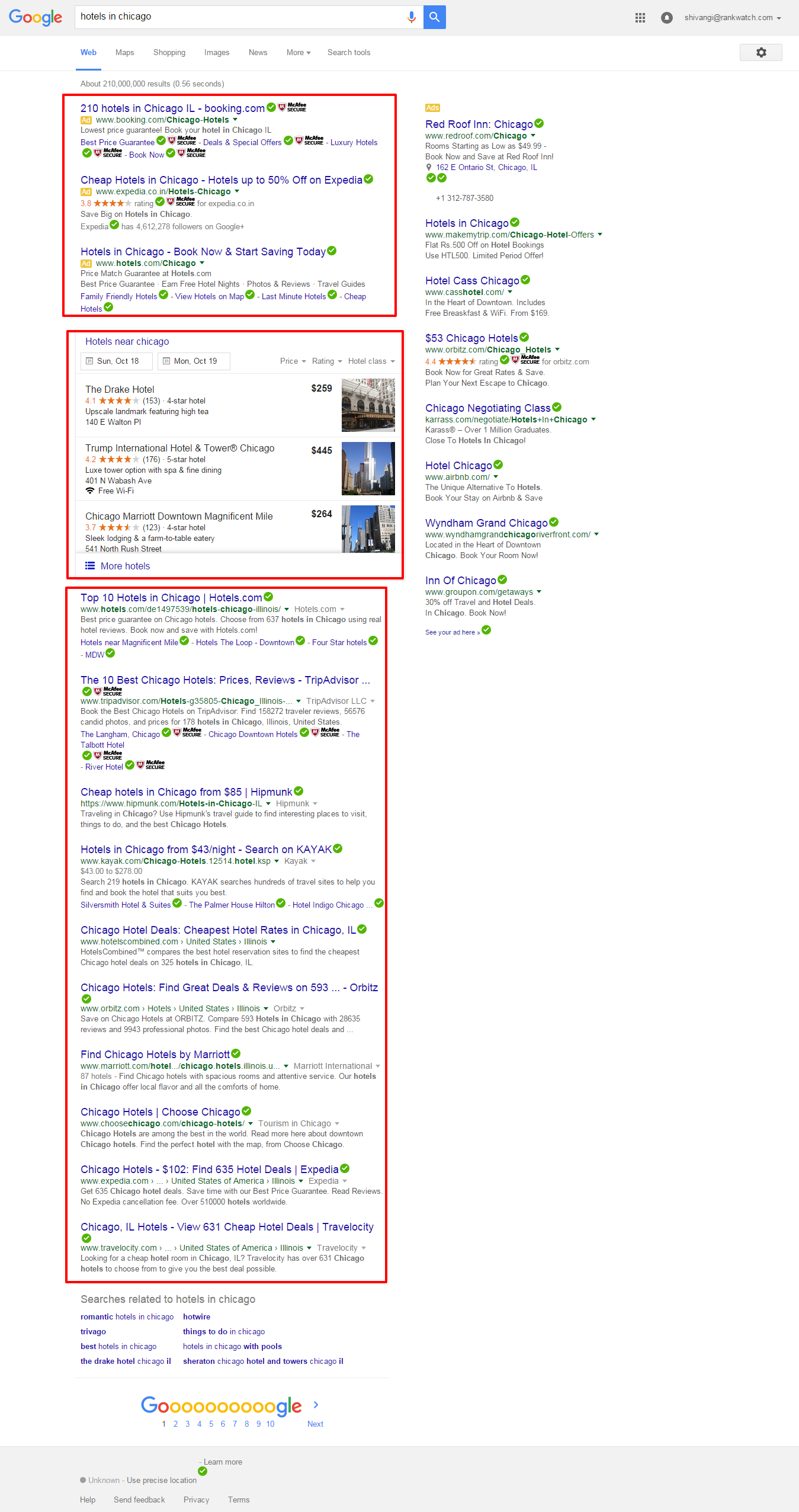 Google-search-results-for-hotels-in-chicago
