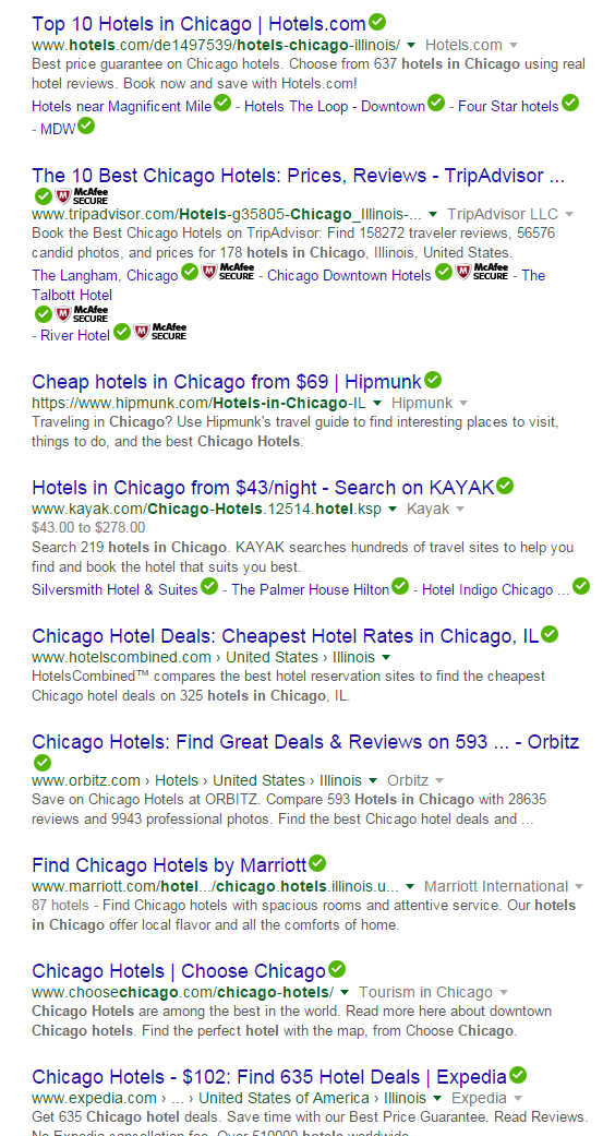 Organic-results-for-hotels-in-chicago