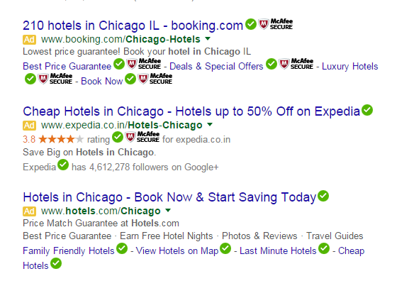 Advertisements-for-search-results