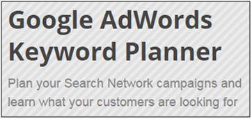 Google-adwords-keyword-planner