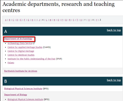 Categories-of-University-of-York